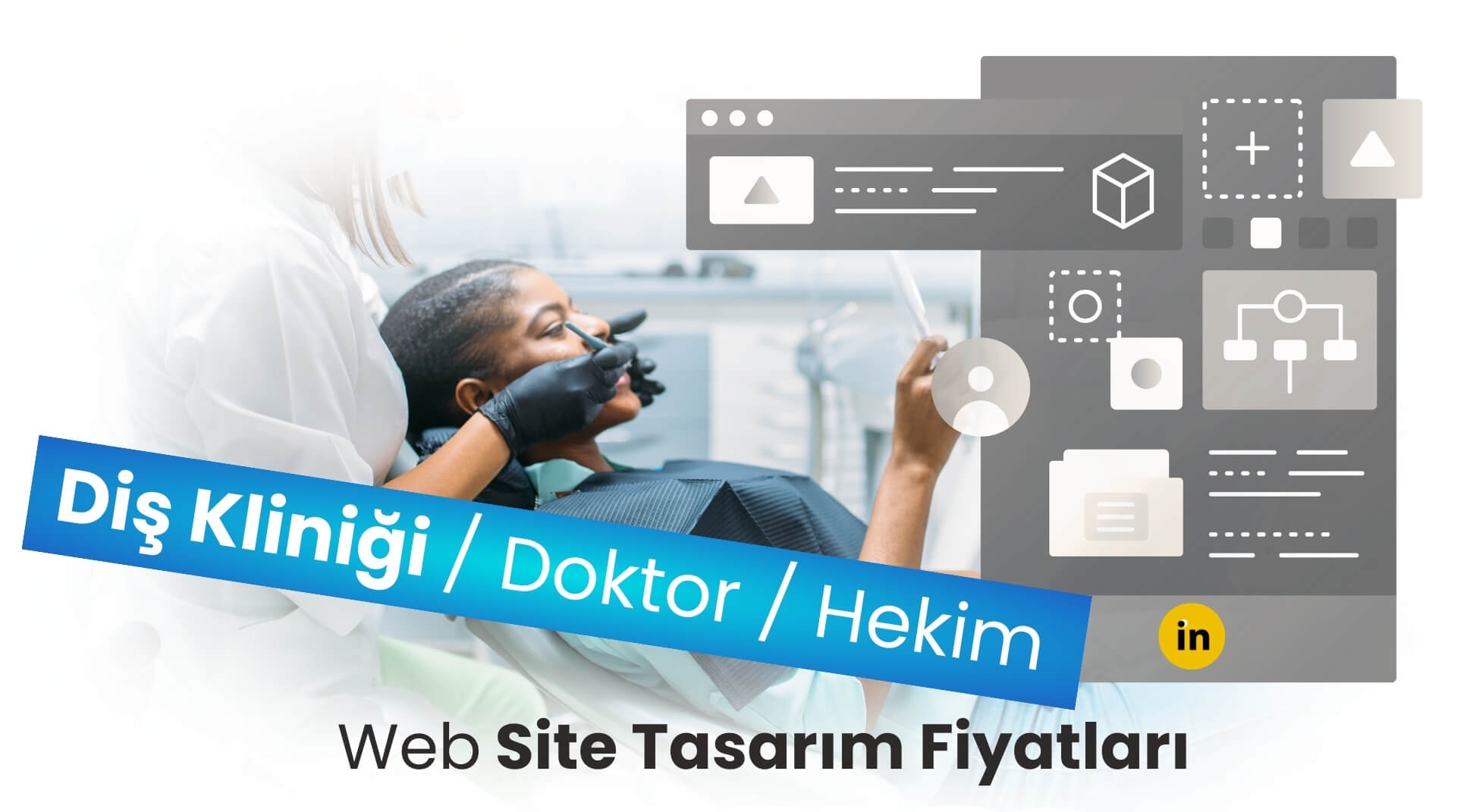 Dişçi Diş Hekimi Doktoru Kliniği Web Site Tasarım Fiatları